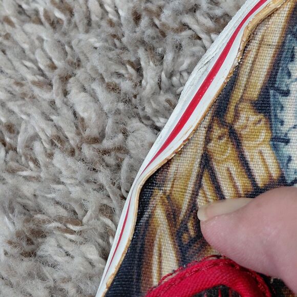 Vans Classic Slip On Slayer Reign In Blood Shoe Men’s 7 Womens 8.5 Metal Album main image 13